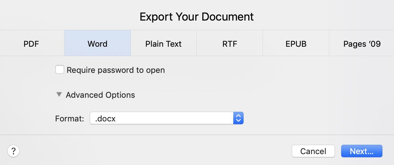 word document viewer for mac get around passwords
